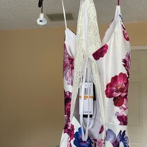 Macys P Femme sz 3 floral gown